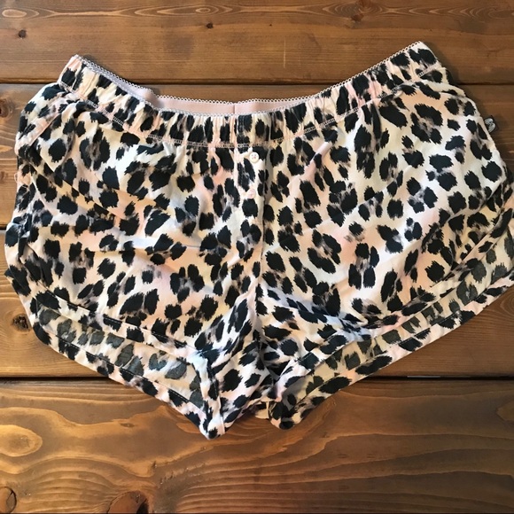 Cheetah Print Pajama Shorts Outlet Shop 